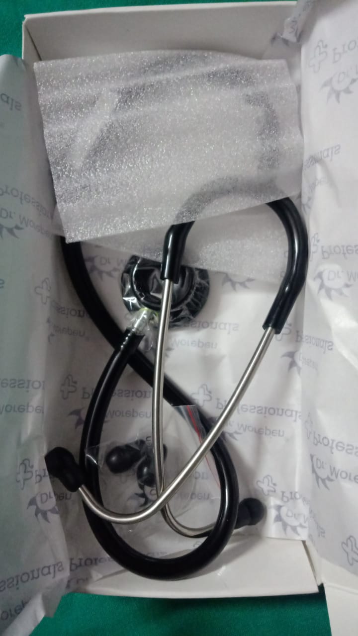 Double Sided Dr. Morepen ST01A Professionals Stethoscope at Rs 350/piece in  Bhopal